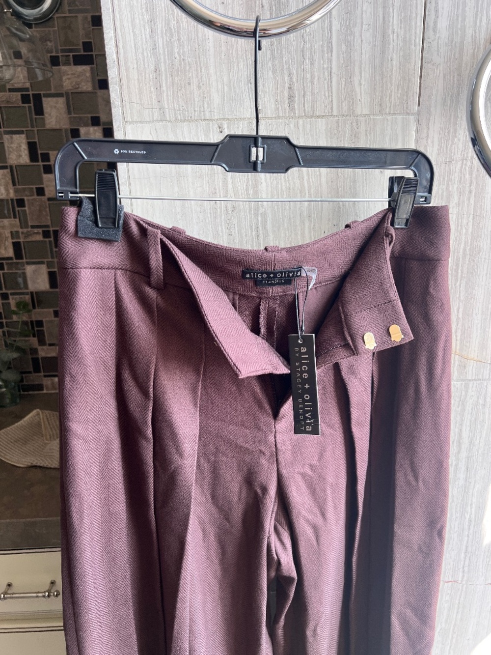 SIMON PLEATED TROUSER - Picture 6 of 10